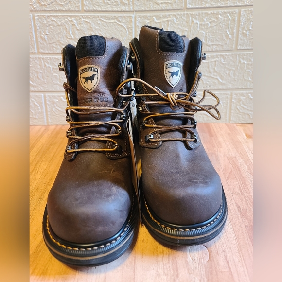 Irish Setter by Redwing FARMINGTON KT MEN'S 9.5EE 6-Inch leather soft toe boot - Picture 2 of 10